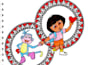 draw personalized cartoon mandala art and illustrations